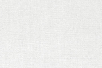 White fabric cloth texture for background, natural textile pattern.