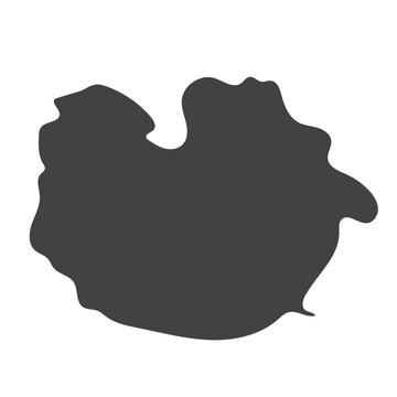 Guárico vector map design