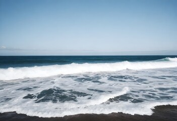 Obraz premium sea ​​water waves photo