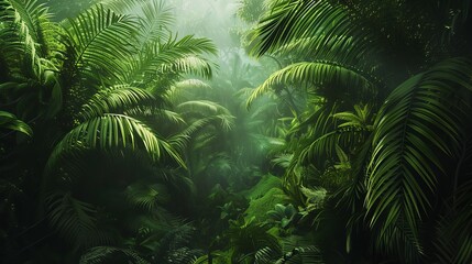 Deep Tropical Jungles of Southeast Asia in August - Lush Greenery and Dense Foliage