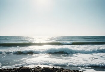 Fototapeta premium sea ​​water waves photo