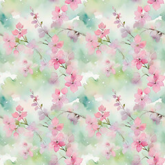 Fototapeta premium pink cherry blossom