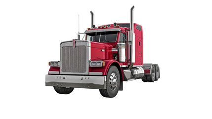 Fototapeta premium Truck transport delivery vehicle