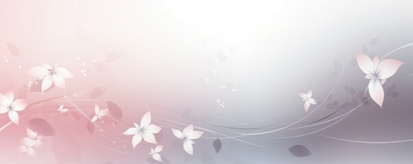 soft pastel gradient modern background with a thin barely noticeable floral flower flowers botanical watercolor pattern