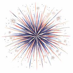 fireworks in the sky