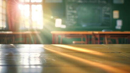 Classroom in the sun