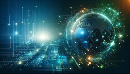 Futuristic Artificial Intelligence Background Image