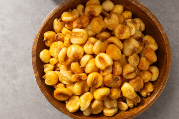 Large size Inca Corn stir-fried in oil