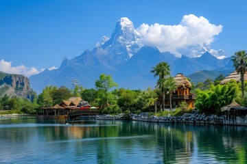 Fototapeta premium tourist attractions by the sea