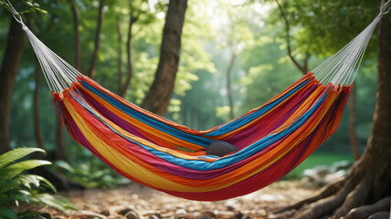 Hammock Zen: Finding Inner Peace in Nature's Embrace, Generative AI