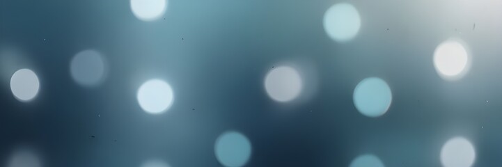 Obraz premium Abstract light blue blurred background with lights elements