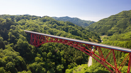 5月のオロチループ橋