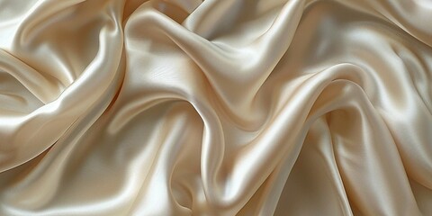 Obraz premium Nude silk and satin fabric, nude silk background, background, desktop wallpaper, designer background 