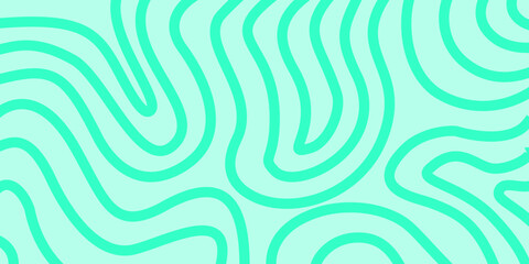 Topographic contour line pattern design