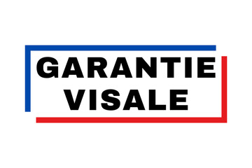 Symbole garantie visale en France