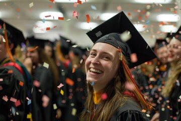 The joy and excitement of the graduation ceremony