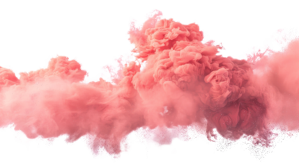 Paint explosion , powder splash , smoke