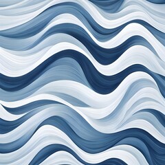 Fototapeta premium a blue and white abstract pattern with waves