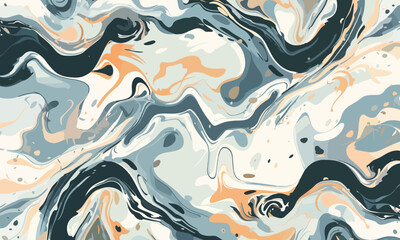 abstract wave pattern background vector design