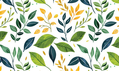 seamless floral pattern isolated background vector design