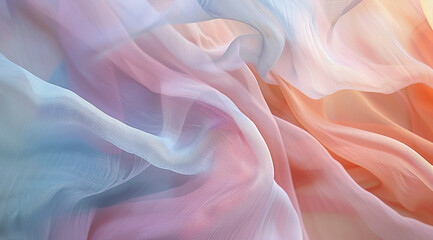 Obraz premium Abstract Pastel Fabric Texture Background