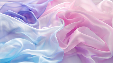 Abstract Pastel Fabric Texture Background

