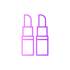 lipstick gradient icon