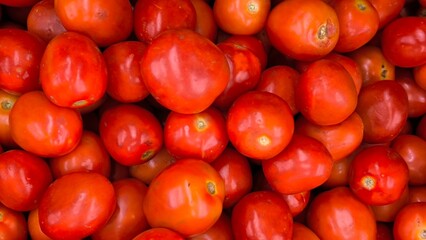 Tomatoes in the store. for background