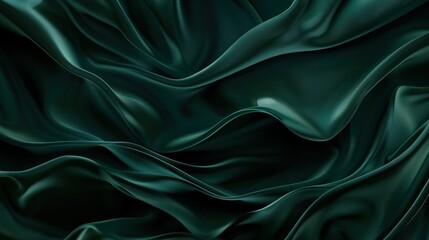 Fototapeta premium dark green black abstract dynamic background