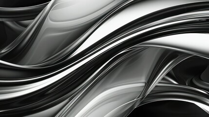 The abstract background is a black and white optical illusion