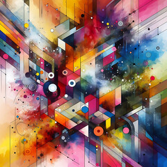 abstract music background