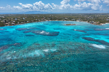 Obraz premium Island Harbour Aerial 4