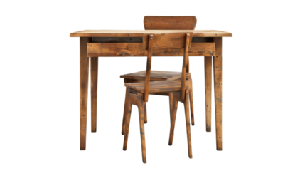 School desk and chair , back to school