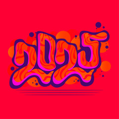 The 2025 font is in original numbers.