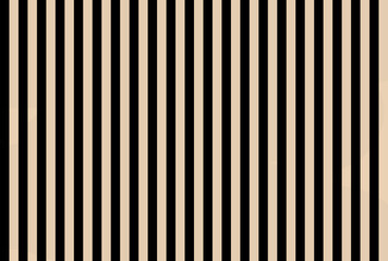 Obraz premium Shocking Bisque color and black color background with lines. traditional vertical striped background texture..