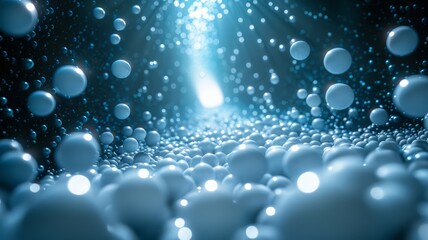 Floating Bubbles in the Air