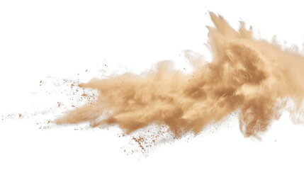 Sand dust cloud , sandstorm , splash