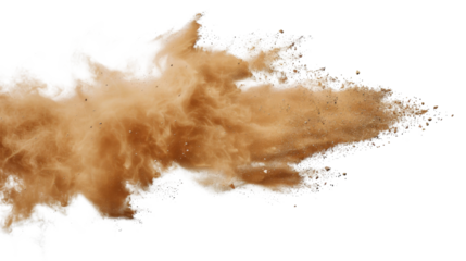 Sand dust cloud , sandstorm , splash