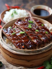 Delicate blend of rice flour and succulent pork ribs.
