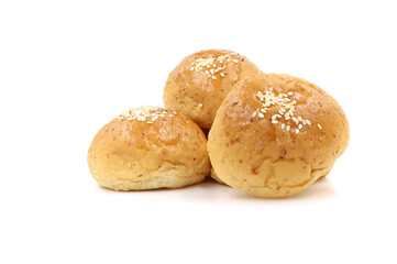 bun with sesame seeds