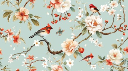 Beautiful seamless pattern