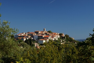 The town of Beli on the Croatian island of Cres.