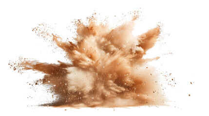 Sand explosion