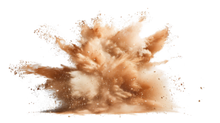 Sand explosion