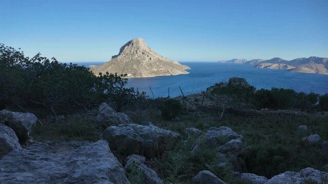 Kalymnos and Telendos timelapse