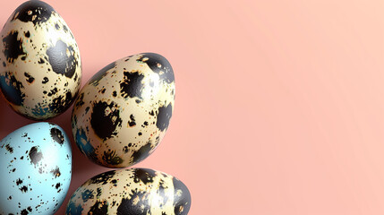 Obraz premium quail eggs