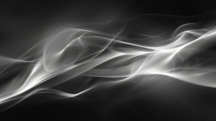 abstract smoke on black concept , copy space background for banner