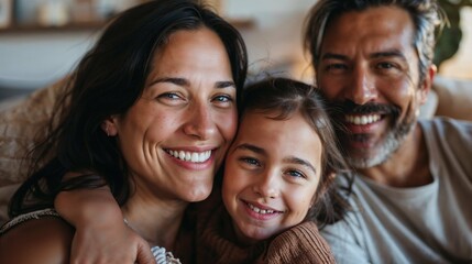 portrait of a happy couple