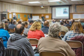 Community engagement thrives as residents gather for an insightful town hall meeting on local issues