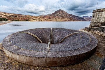 Silent Valley Reservoir Moure Mountains Lake Northern Ireland UK Europe